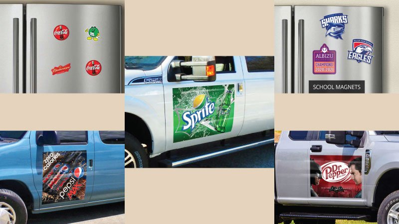 Car’s Magnets and Fridge Magnets