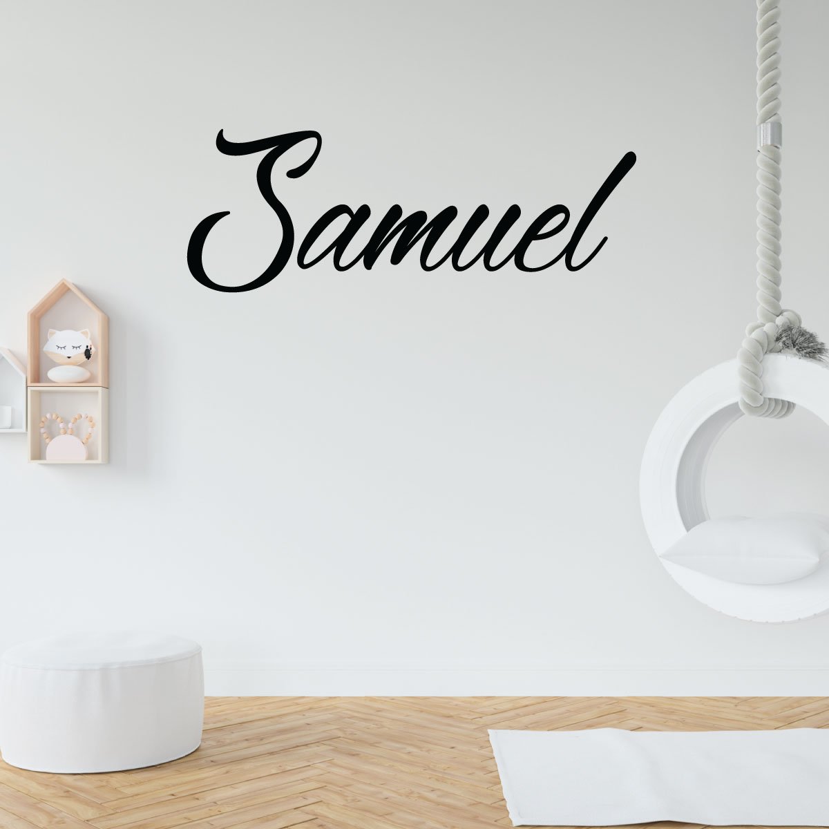 Dumpling Font Custom Name Wall Decal Vinyl Sticker