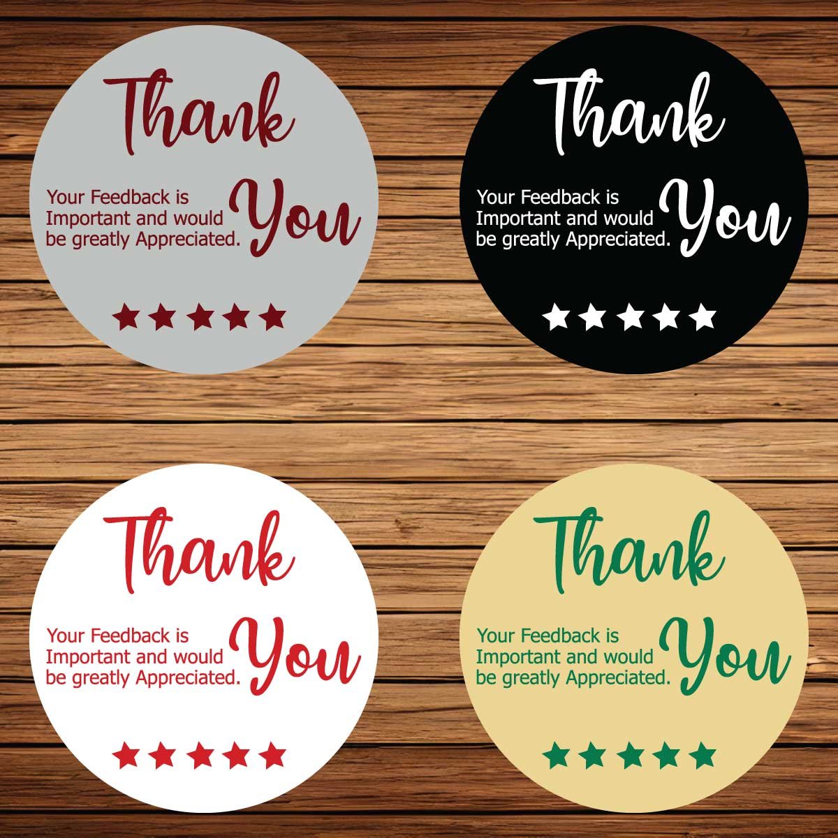 Thank you Vinyl Sticker