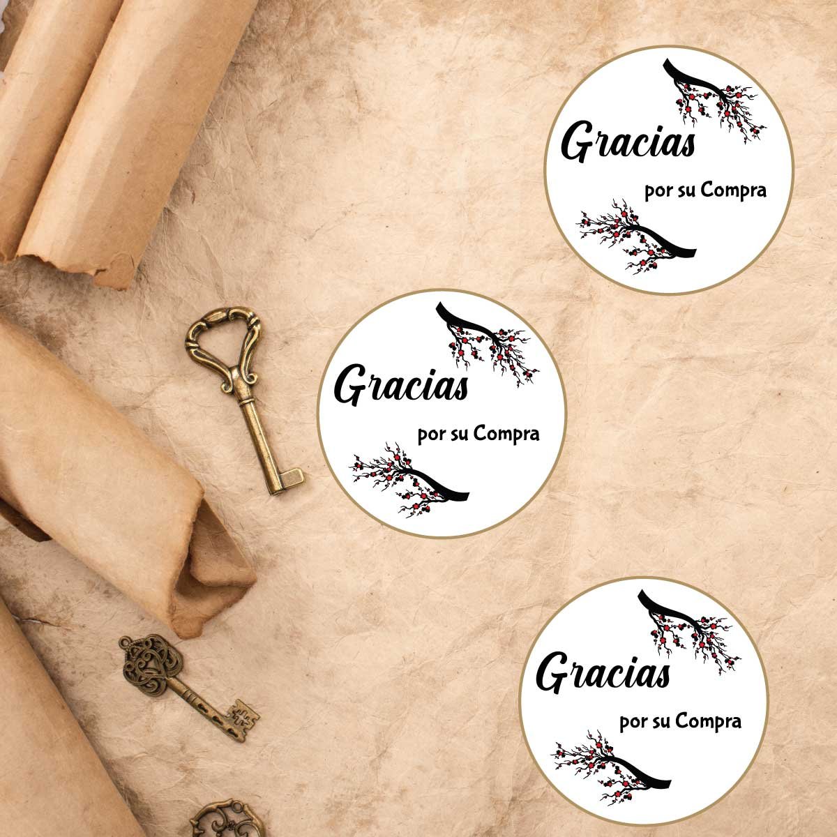 Gracias Vinyl Sticker