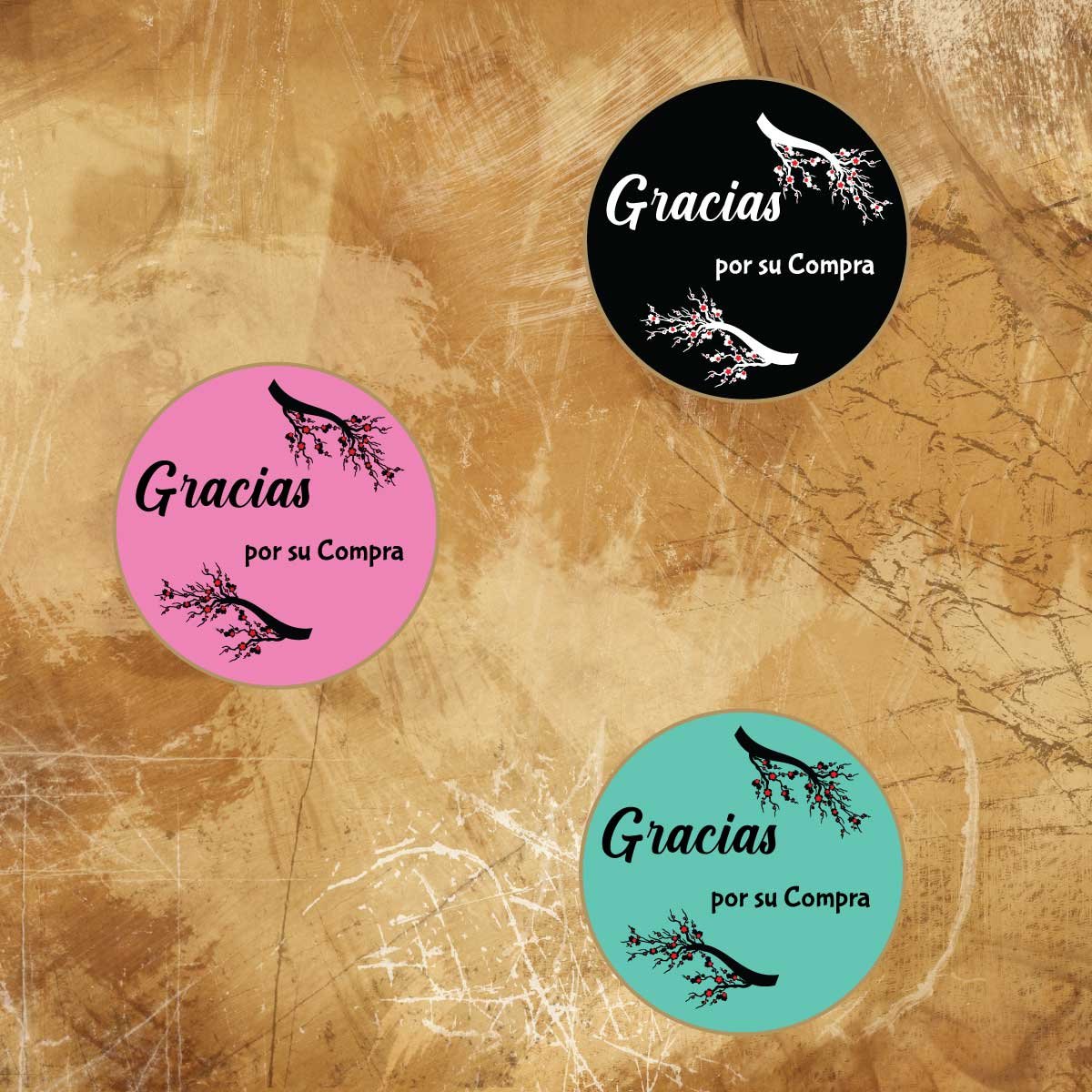 Gracias Vinyl Sticker - Image 2